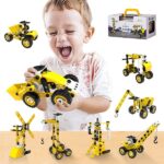 konstruktori za decu 8 u 1 Inžinjerski građevinski set sa 100 elementa Gift box