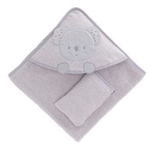 Bebekevi Peškir za bebe Koala - Sivi