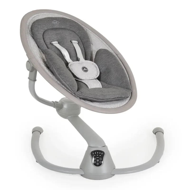 Cangaroo-Ljuljaska-za-bebe-Cloud-Premium-Light-Grey-ljuljanje-sa-leve-na-desnu-stranu.webp