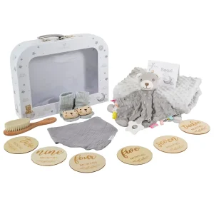 Cangaroo Poklon set za bebe 6u1 Bearli Grey