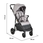 Kolica za bebe Buggy siva