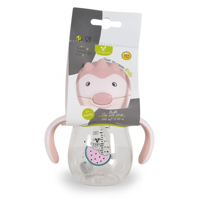 Solja za bebe 250ml Brillo Pink